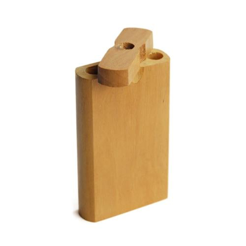 3" Dugout - Plain Small Light Wood - MI VAPE CO