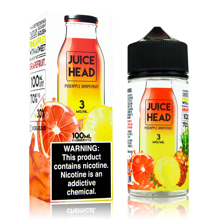 Juice Head E-Liquid - Pineapple Grapefruit - MI VAPE CO