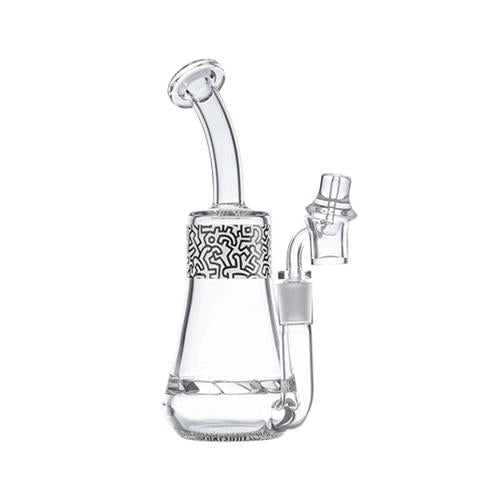 K. Haring Glass - Concentrate Rig - MI VAPE CO