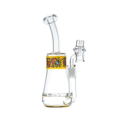 K. Haring Glass - Concentrate Rig - MI VAPE CO
