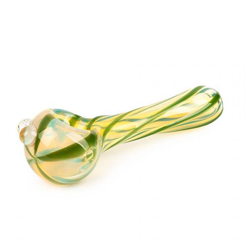 Red Eye Glass - 3.25" Nugget Hand Pipe - MI VAPE CO