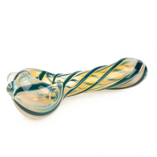 Red Eye Glass - 3.25" Nugget Hand Pipe - MI VAPE CO