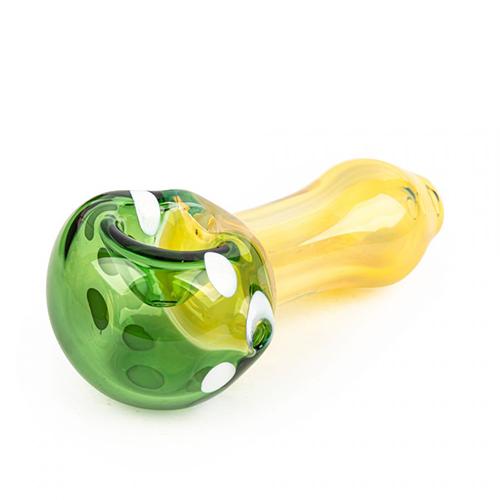 Red Eye Glass- 3" West Coast Mushroom Hand Pipe - MI VAPE CO
