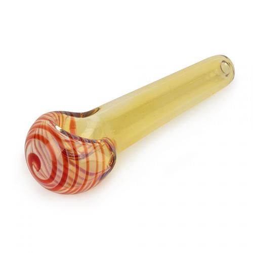 Red Eye Glass - 3.25" Econo Hand Pipe - MI VAPE CO