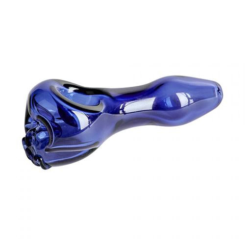 Red Eye Glass - 4.25" Skull Hand Pipe - MI VAPE CO