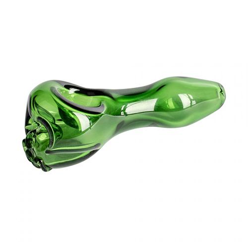 Red Eye Glass - 4.25" Skull Hand Pipe - MI VAPE CO