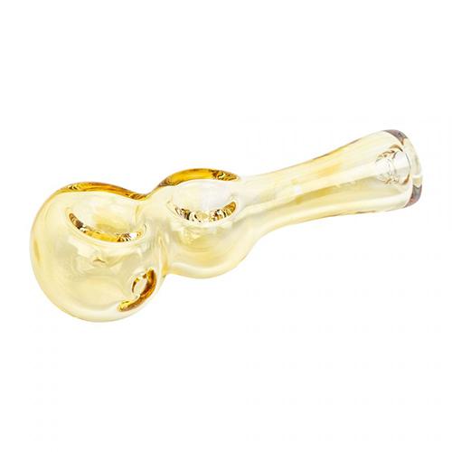 Red Eye Glass - 4.5" Twice Baked Hand Pipe - MI VAPE CO