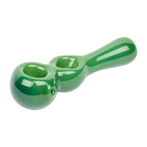 Red Eye Glass - 4.5" Twice Baked Hand Pipe - MI VAPE CO
