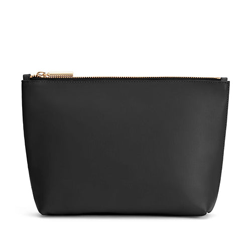 Small Black Leather Pouch