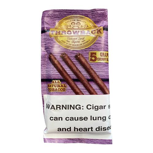 Throwback - 5pk Cigars - MI VAPE CO
