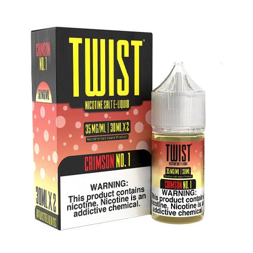 Twist Salt Nic - Crimson No. 1 (Strawberry Crush Lemonade) - MI VAPE CO
