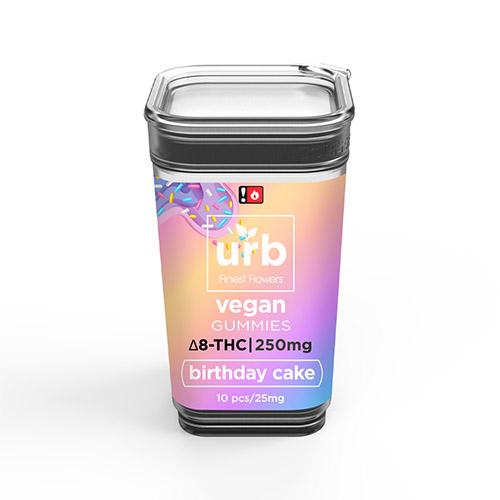 Urb Finest Flower - Delta 8 Vegan Gummies (250mg) - MI VAPE CO