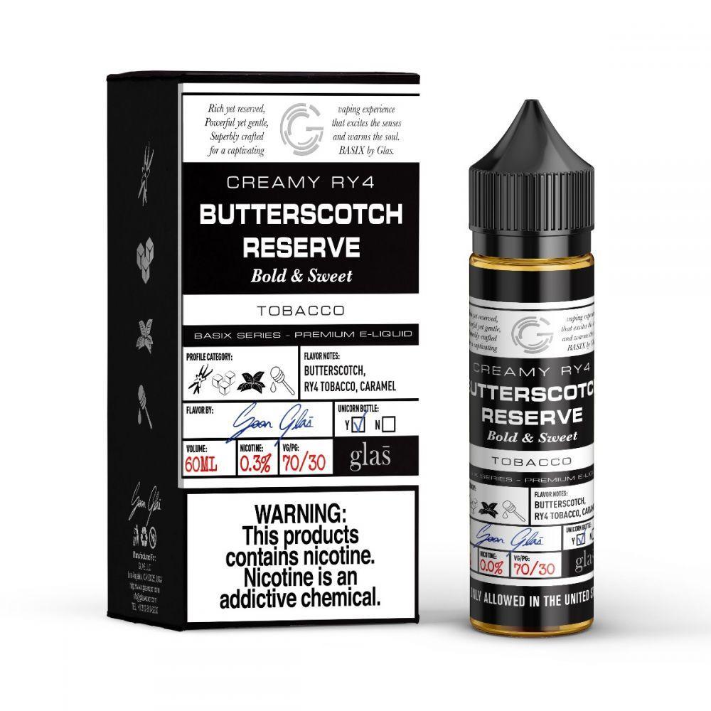 Glas Basix E-Liquid - Butterscotch Reserve - MI VAPE CO