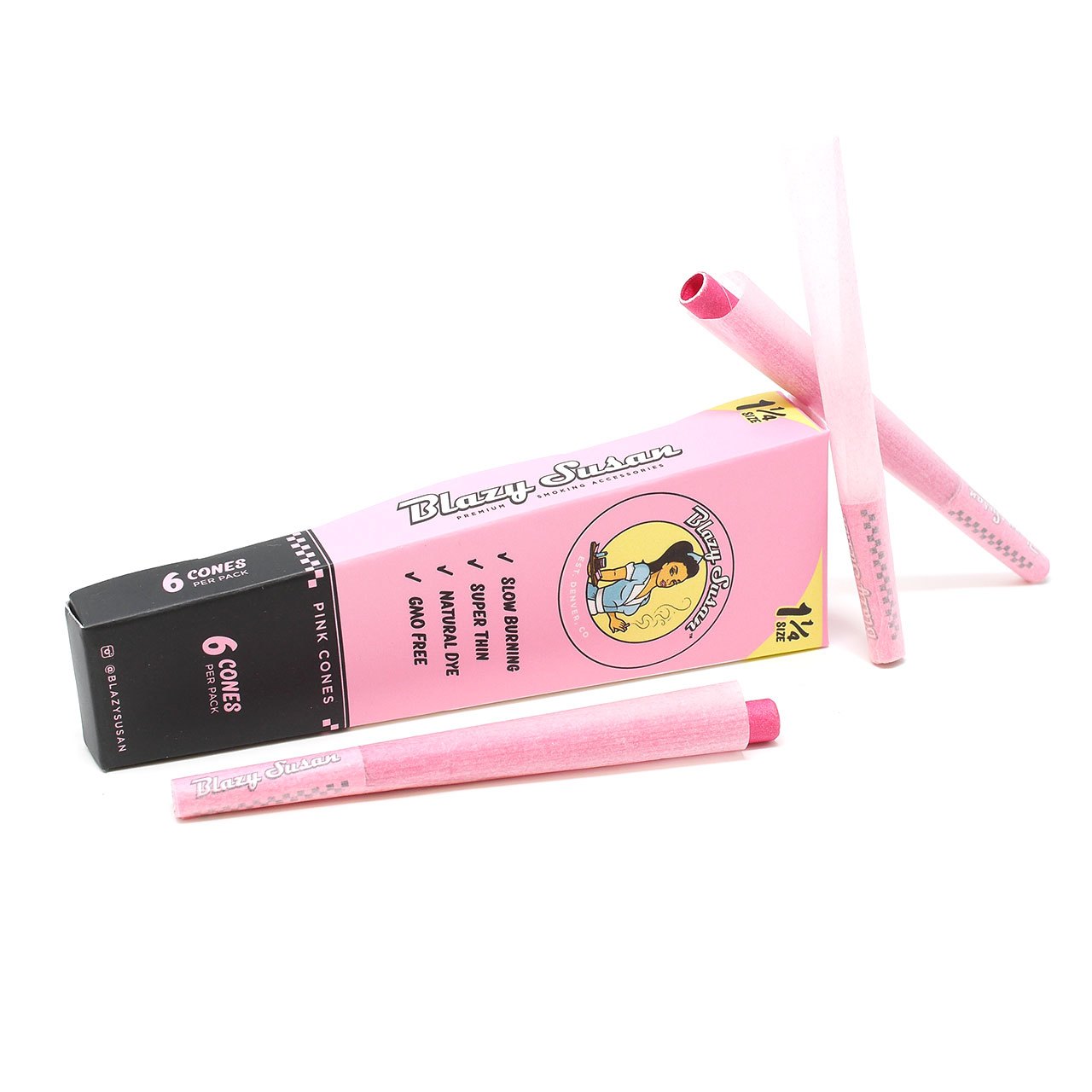 Blazy Susan - Pink Cones - MI VAPE CO