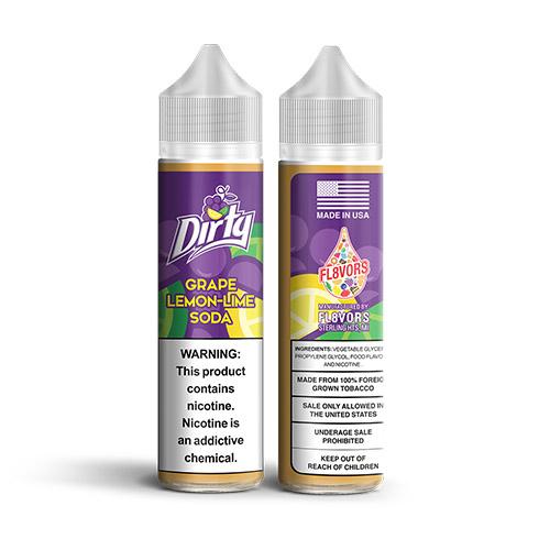 Dirty E-Liquid - Grape Lemon Lime Soda - MI VAPE CO
