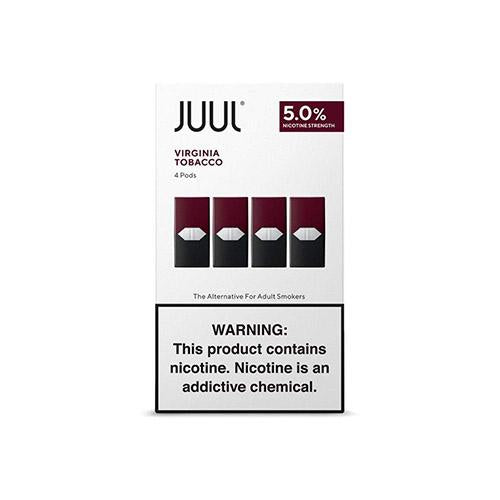 Juul - Virginia Tobacco 4 Pack Pods - MI VAPE CO