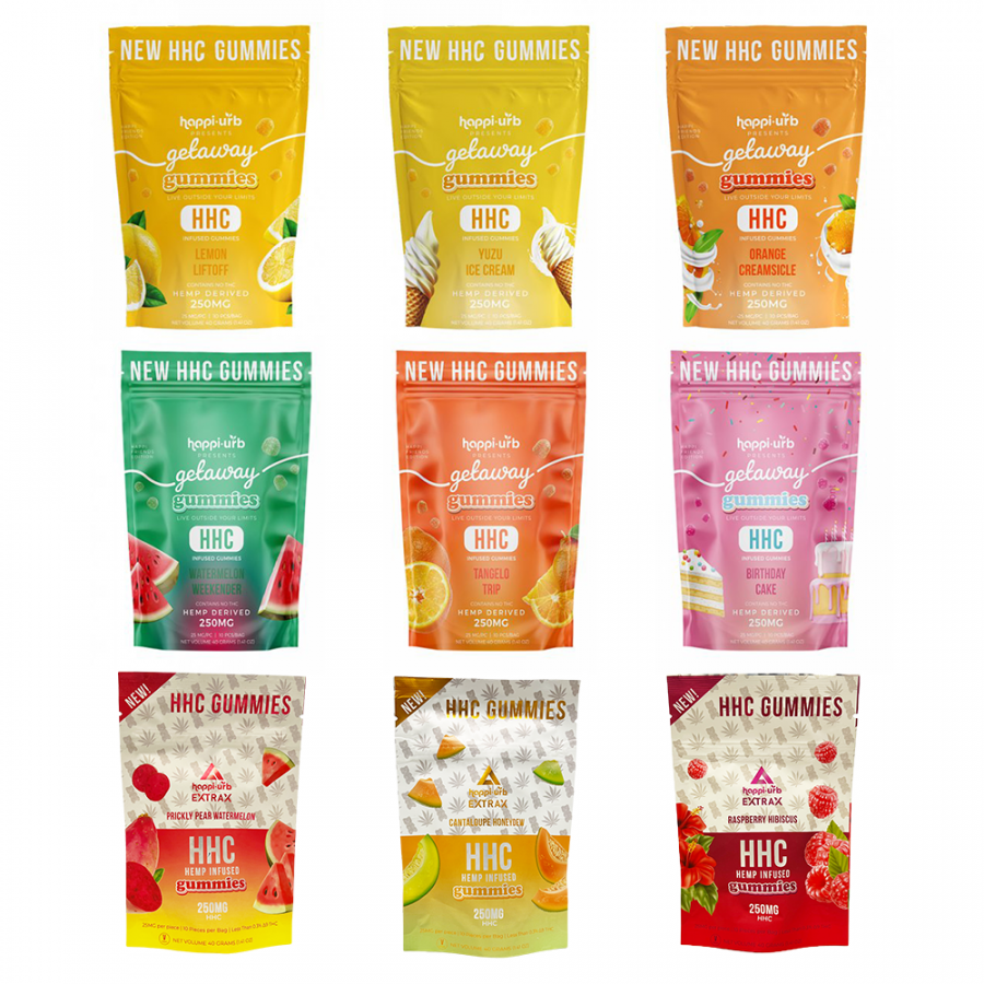 Happi Urb Extrax HHC Gummies