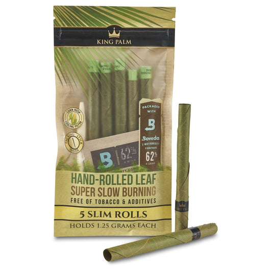 King Palm - 5 Slim Roll with Boveda - MI VAPE CO 