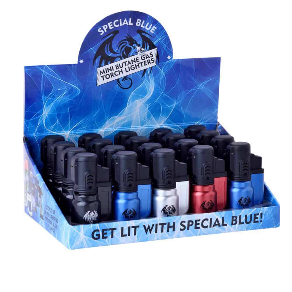 Special Blue-  Bullet Metal Lighter - MI VAPE CO 