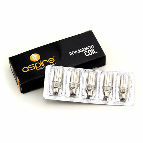 Aspire BVC Clearomizer Coil 2.1ohm 5pk