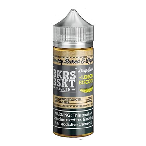 BKRS BSKT E-Liquid - Lemon Biscotti - MI VAPE CO 