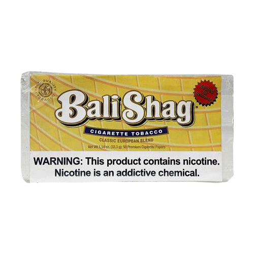 Bali Shag Cigarette Tobacco 1.14oz Pouch