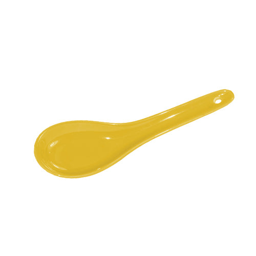 Ceramic Spoon - 4" Yellow