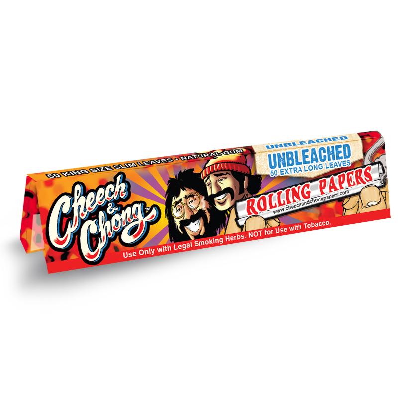 Cheech & Chong - Unbleached Rolling Papers - MI VAPE CO 