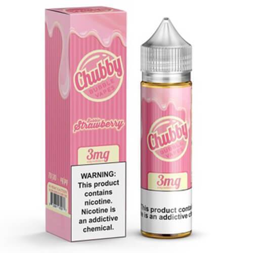 Chubby Bubbles E-Liquid - Bubble Strawberry - MI VAPE CO 