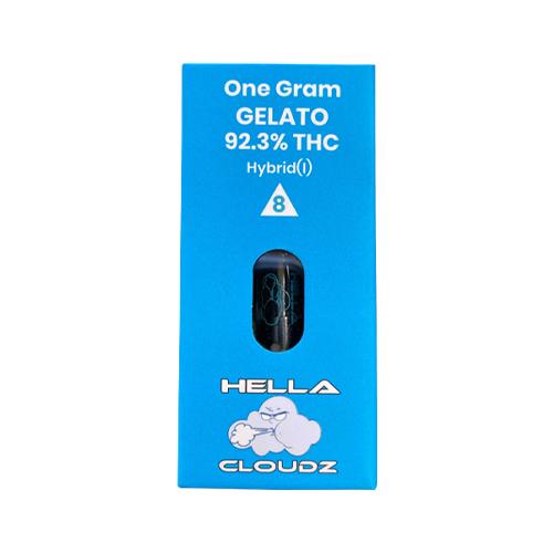 Hella Cloudz - Delta 8 Cartridge - MI VAPE CO 