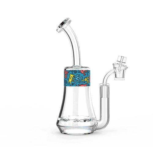 K. Haring Glass - Concentrate Rig - MI VAPE CO 