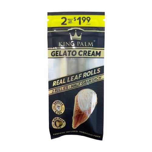 King Palm - 2 Rollies - Gelato Cream - MI VAPE CO 