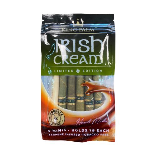 King Palm - Irish Cream 5 Mini Rolls with Boveda - MI VAPE CO 