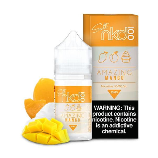 Naked 100 Salt Nic - Amazing Mango - MI VAPE CO 