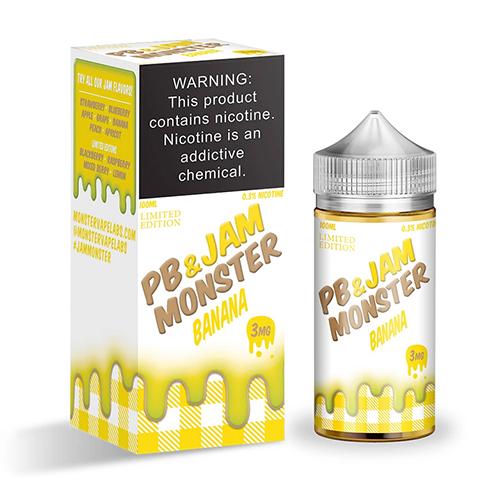 PB & Jam Monster E-Liquid - PB Banana - MI VAPE CO 