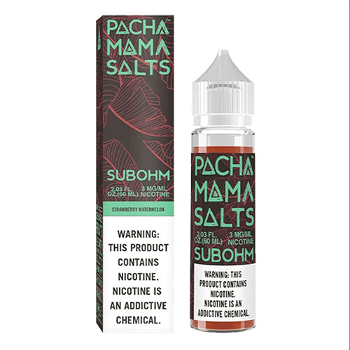 Pacha Mama Salts 60ml - Strawberry Watermelon 3mg