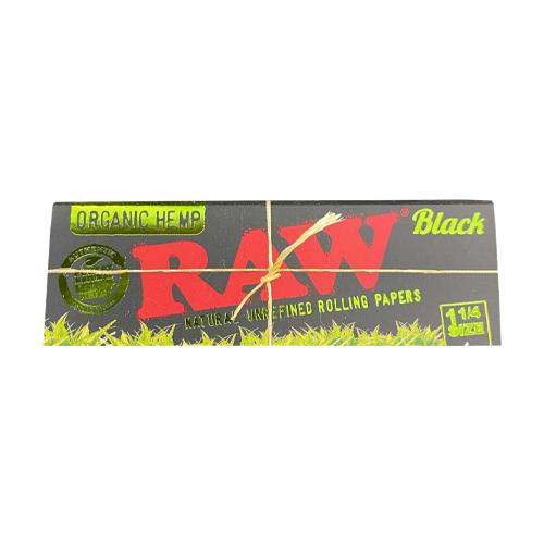 RAW Rolling Papers - Black - MI VAPE CO 