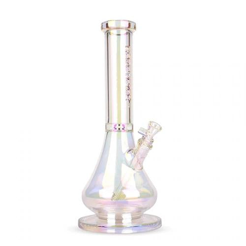Red Eye Glass - 15" Metallic Terminator Finish Avatar Tube - MI VAPE CO 