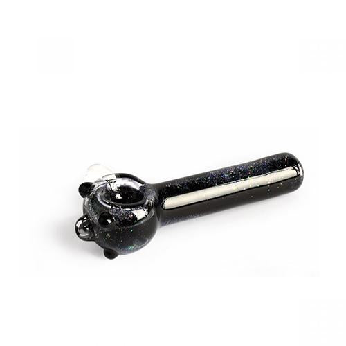 Red Eye Glass - 4.5" Sparkle Liquid Hand Pipe - MI VAPE CO 