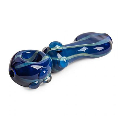 Red Eye Glass - 5" Middle Man Hand Pipe - MI VAPE CO 