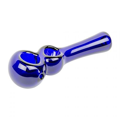 Red Eye Glass - 4.5" Twice Baked Hand Pipe - MI VAPE CO 