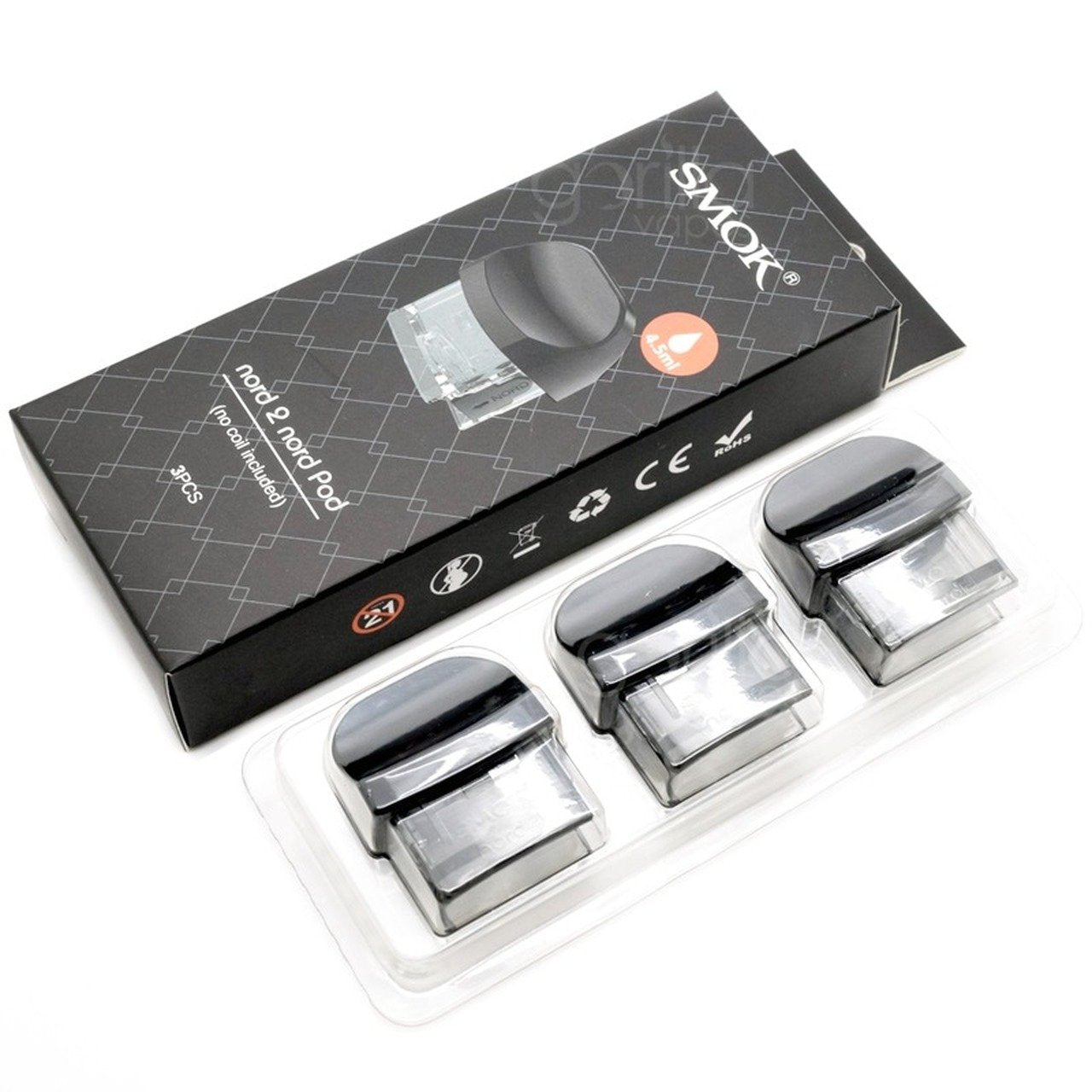 Smok - Nord 2 - Nord 2 Replacement Pod 3 Pack - MI VAPE CO 