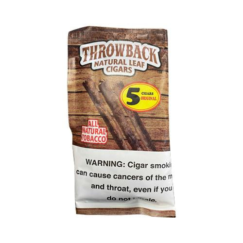 Throwback - 5pk Cigars - MI VAPE CO 