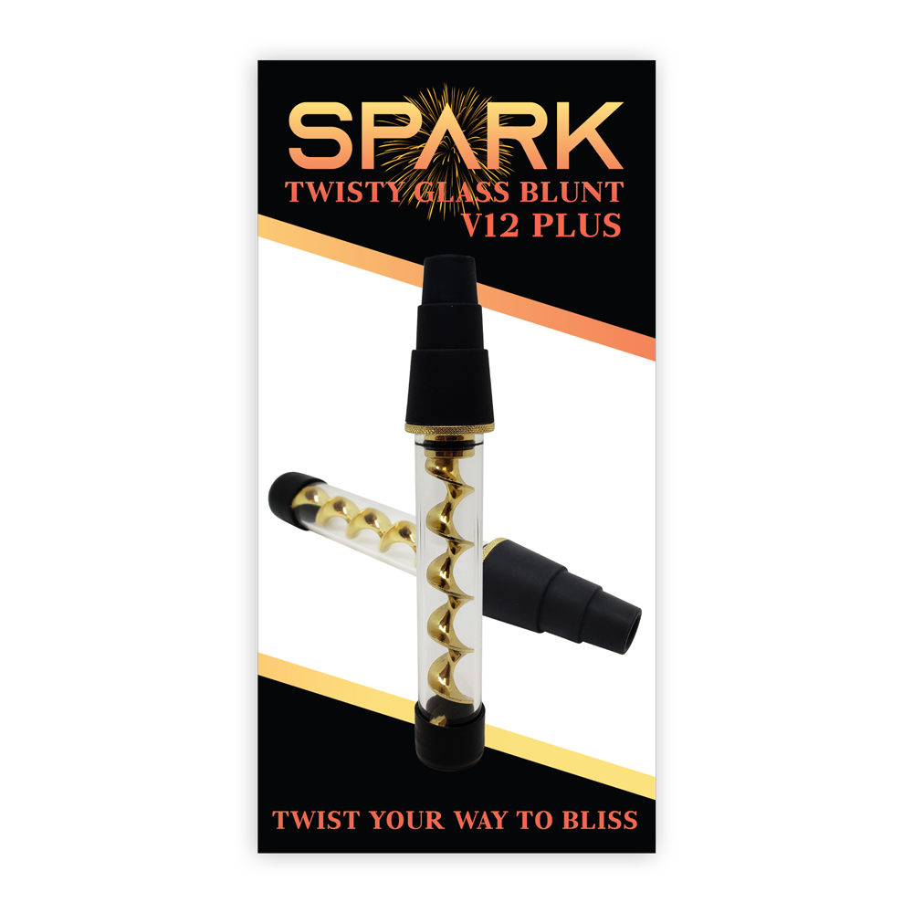 Spark - Twisty Glass Blunt V12 - MI VAPE CO 