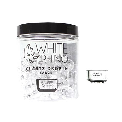 White Rhino - Quartz Drop In - MI VAPE CO 