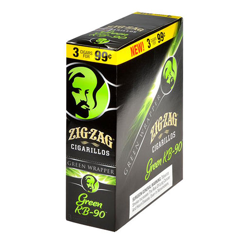 Zig Zag - Green Cigarillos 3pk