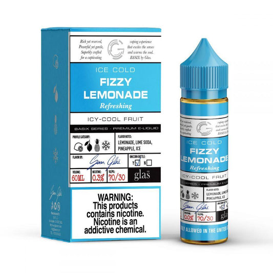 Glas Basix E-Liquid - Fizzy Lemonade - MI VAPE CO 