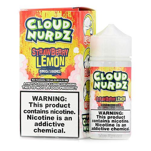 Cloud Nurdz E-Liquid - Strawberry Lemon - MI VAPE CO 
