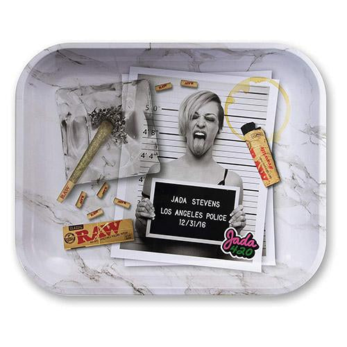 RAW - Jada Stevens Rolling Tray - MI VAPE CO 