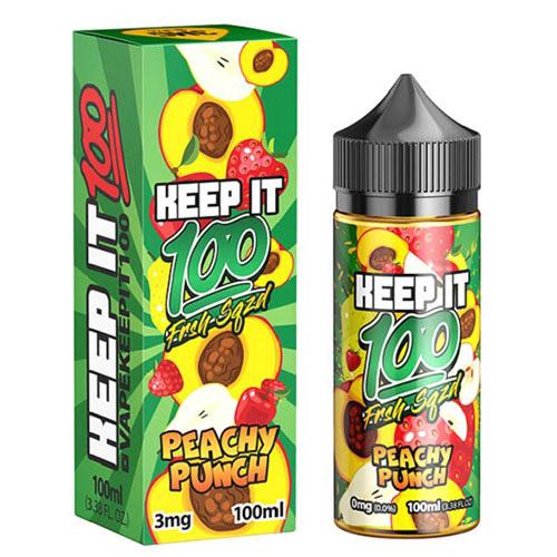 Keep It 100 E-Liquid - Peachy Punch - MI VAPE CO 